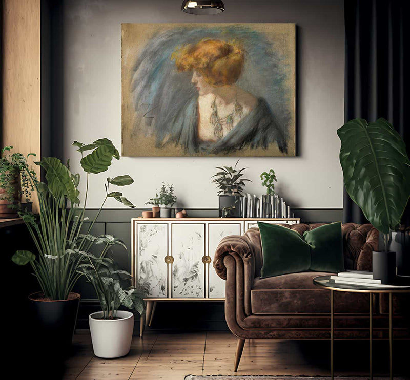 Titian Hair By Alice Pike Barney Fine Art Print