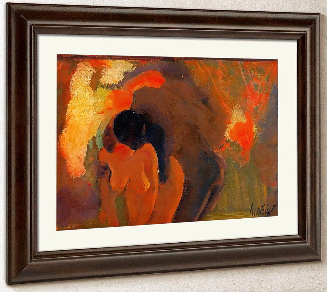 To Hell With Darwin By Maynard Dixon Fine Art Print