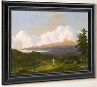 To The Memory Of Cole By Frederic Edwin Church Fine Art Print
