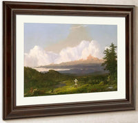 To The Memory Of Cole By Frederic Edwin Church Fine Art Print