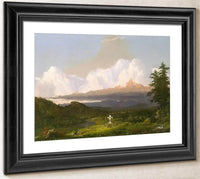 To The Memory Of Cole By Frederic Edwin Church Fine Art Print