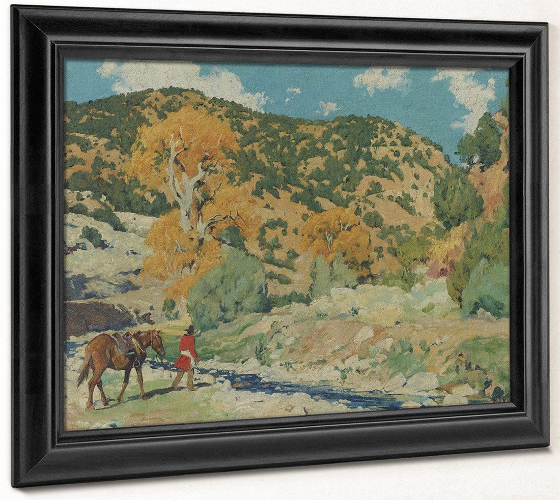 To Water By Walter Ufer Fine Art Print