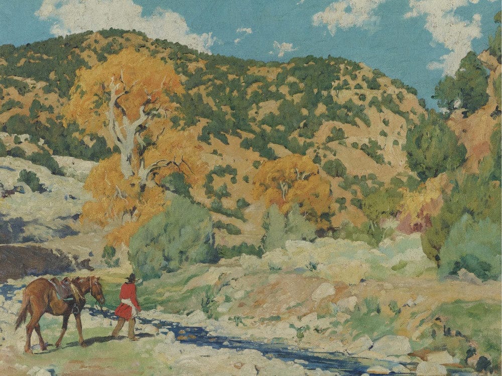 To Water By Walter Ufer Fine Art Print