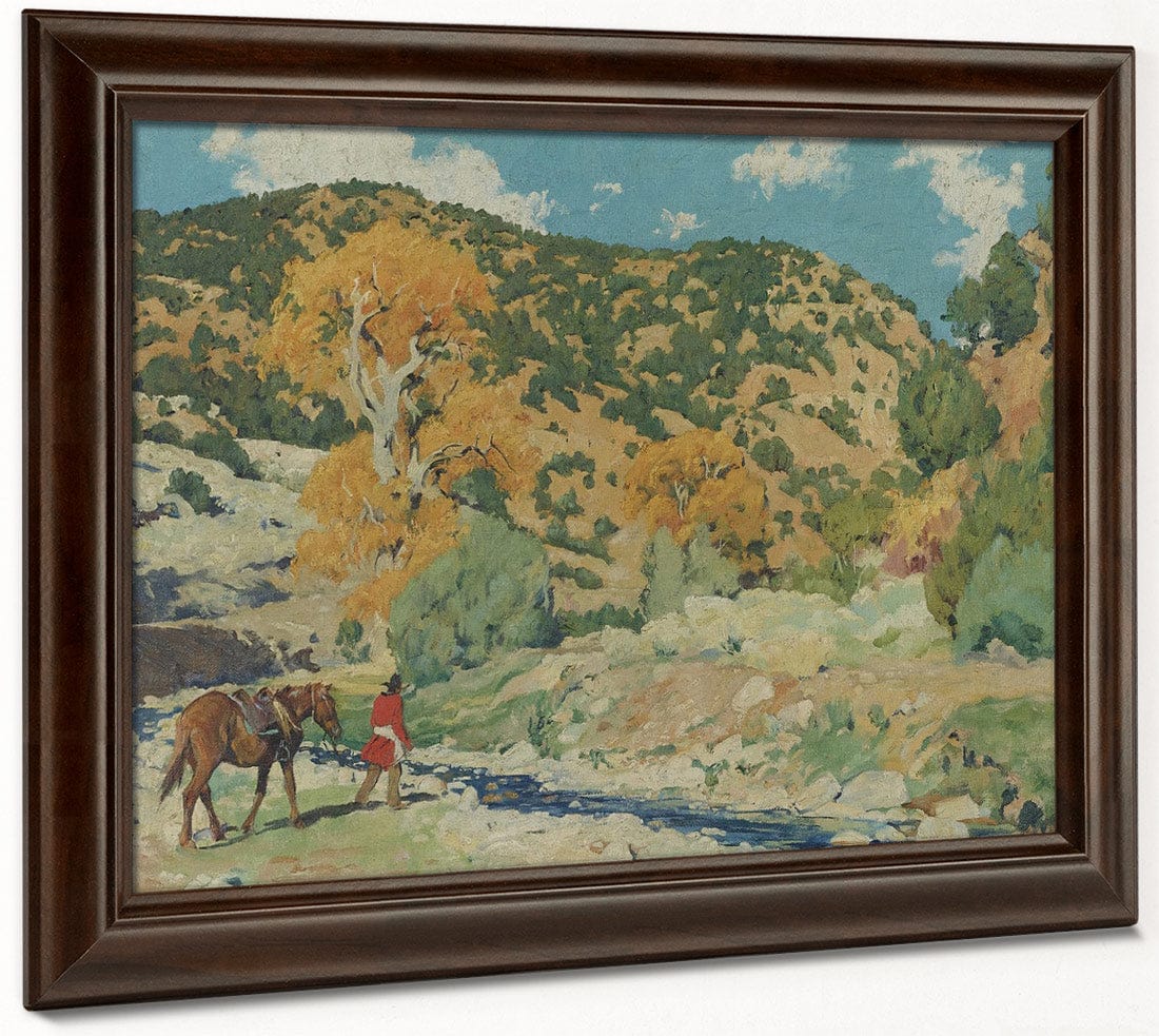 To Water By Walter Ufer Fine Art Print