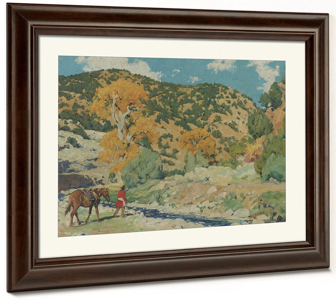 To Water By Walter Ufer Fine Art Print