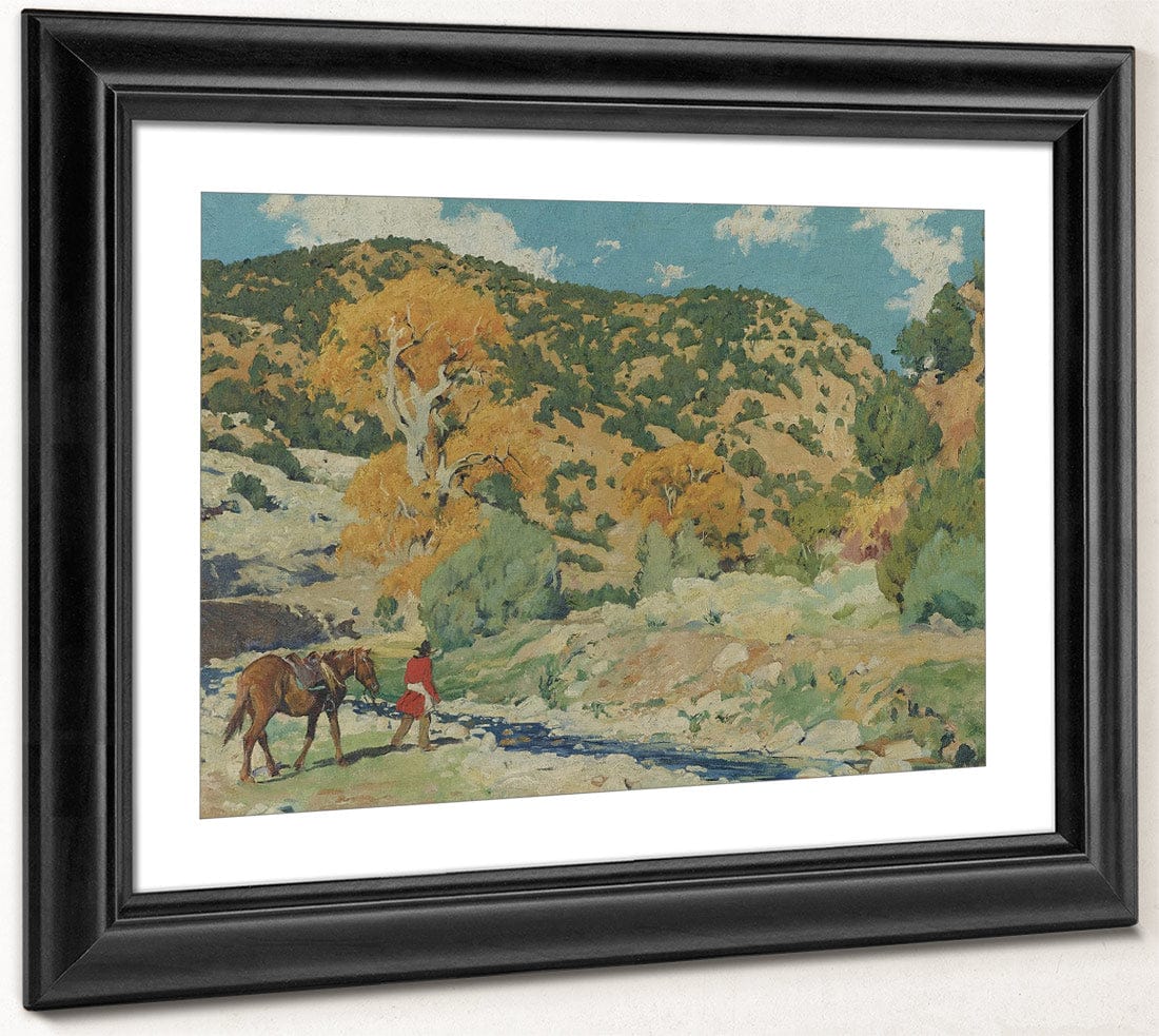 To Water By Walter Ufer Fine Art Print