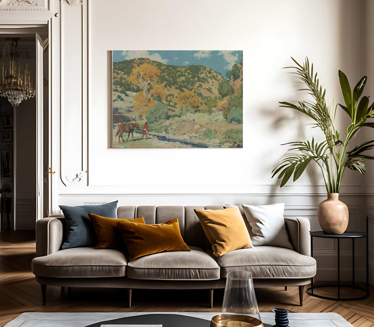 To Water By Walter Ufer Fine Art Print