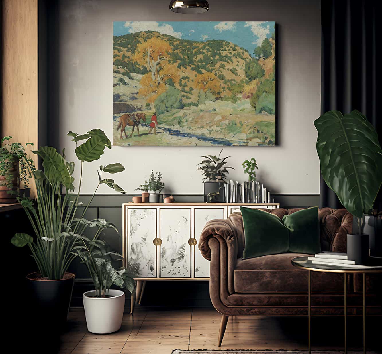 To Water By Walter Ufer Fine Art Print