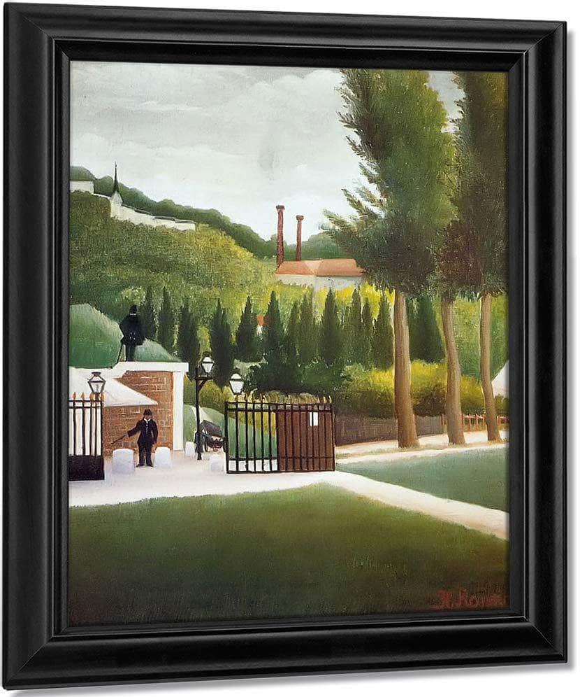 Toll Station 1890 Loctroi By Henri Rousseau Fine Art Print