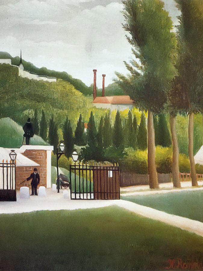 Toll Station 1890 Loctroi By Henri Rousseau Fine Art Print