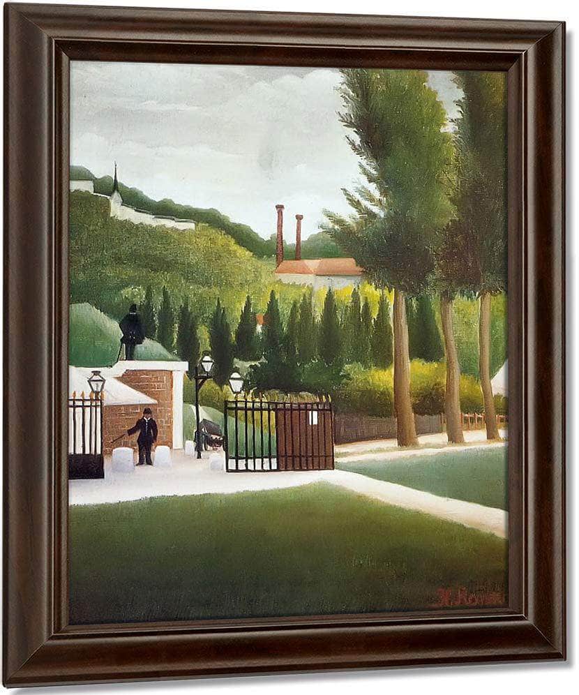 Toll Station 1890 Loctroi By Henri Rousseau Fine Art Print