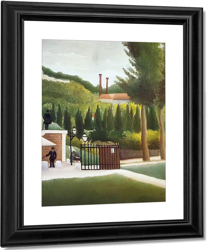 Toll Station 1890 Loctroi By Henri Rousseau Fine Art Print