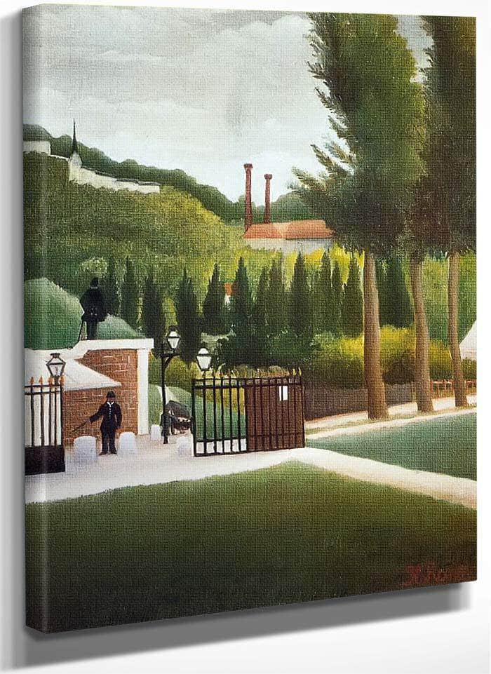 Toll Station 1890 Loctroi By Henri Rousseau Fine Art Print