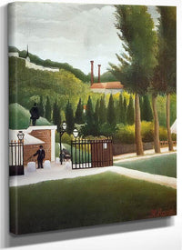 Toll Station 1890 Loctroi By Henri Rousseau Fine Art Print