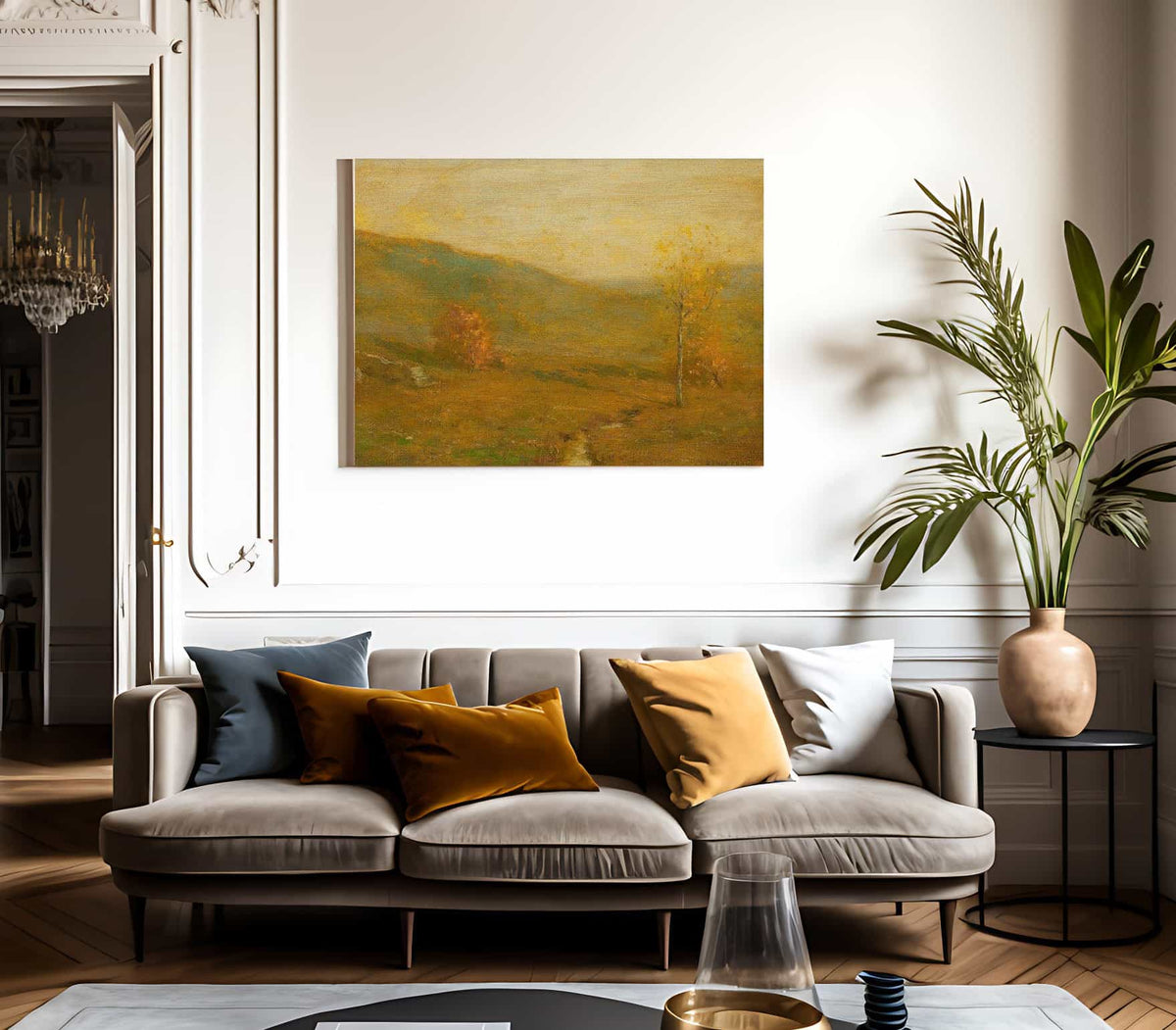 Tonalist Landscape By Bruce Crane Fine Art Print