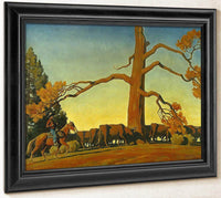 Top Of The Ridge By Maynard Dixon Fine Art Print