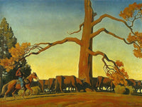 Top Of The Ridge By Maynard Dixon Fine Art Print