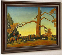 Top Of The Ridge By Maynard Dixon Fine Art Print