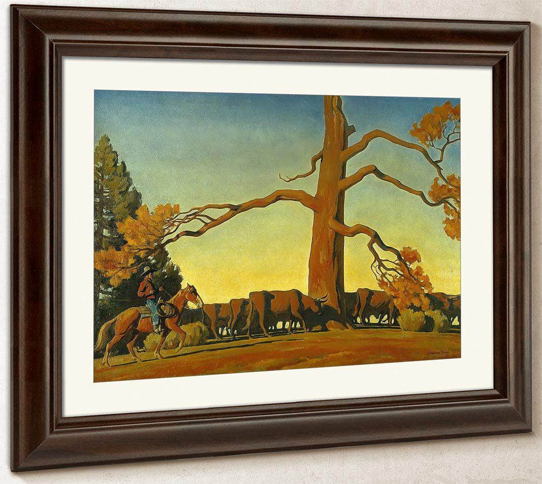 Top Of The Ridge By Maynard Dixon Fine Art Print