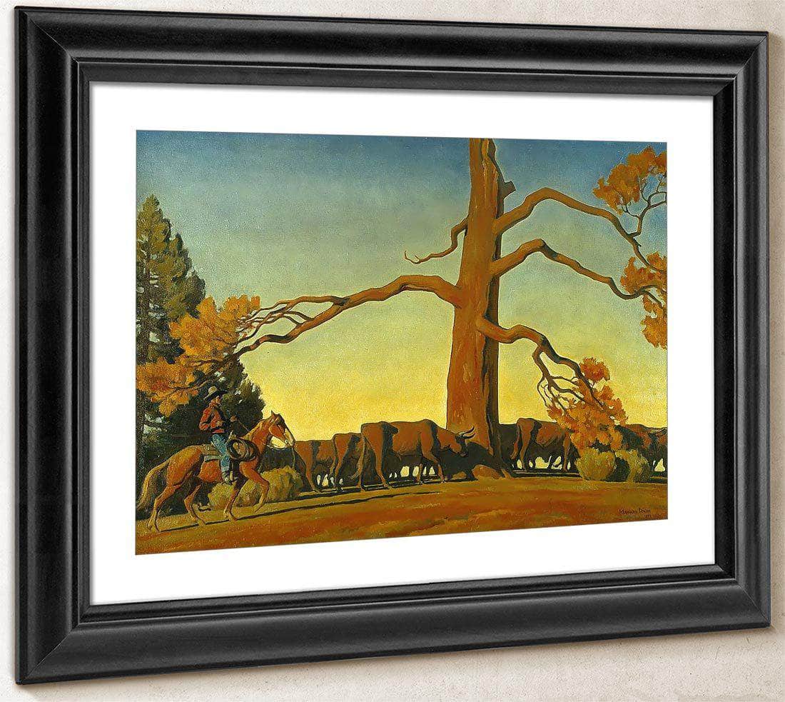 Top Of The Ridge By Maynard Dixon Fine Art Print