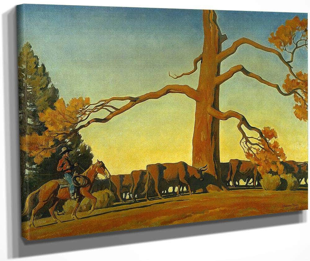 Top Of The Ridge By Maynard Dixon Fine Art Print