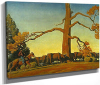 Top Of The Ridge By Maynard Dixon Fine Art Print