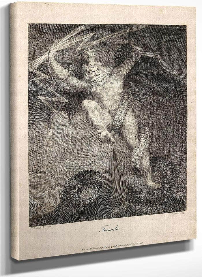Tornado By Henry Fuseli Fine Art Print
