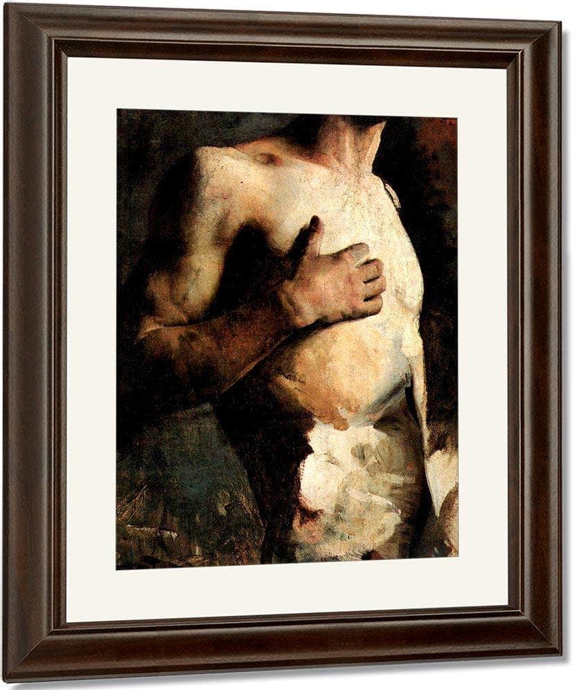 Torso Study No 2 1890 By Cristobal Rojas Poleo Fine Art Print