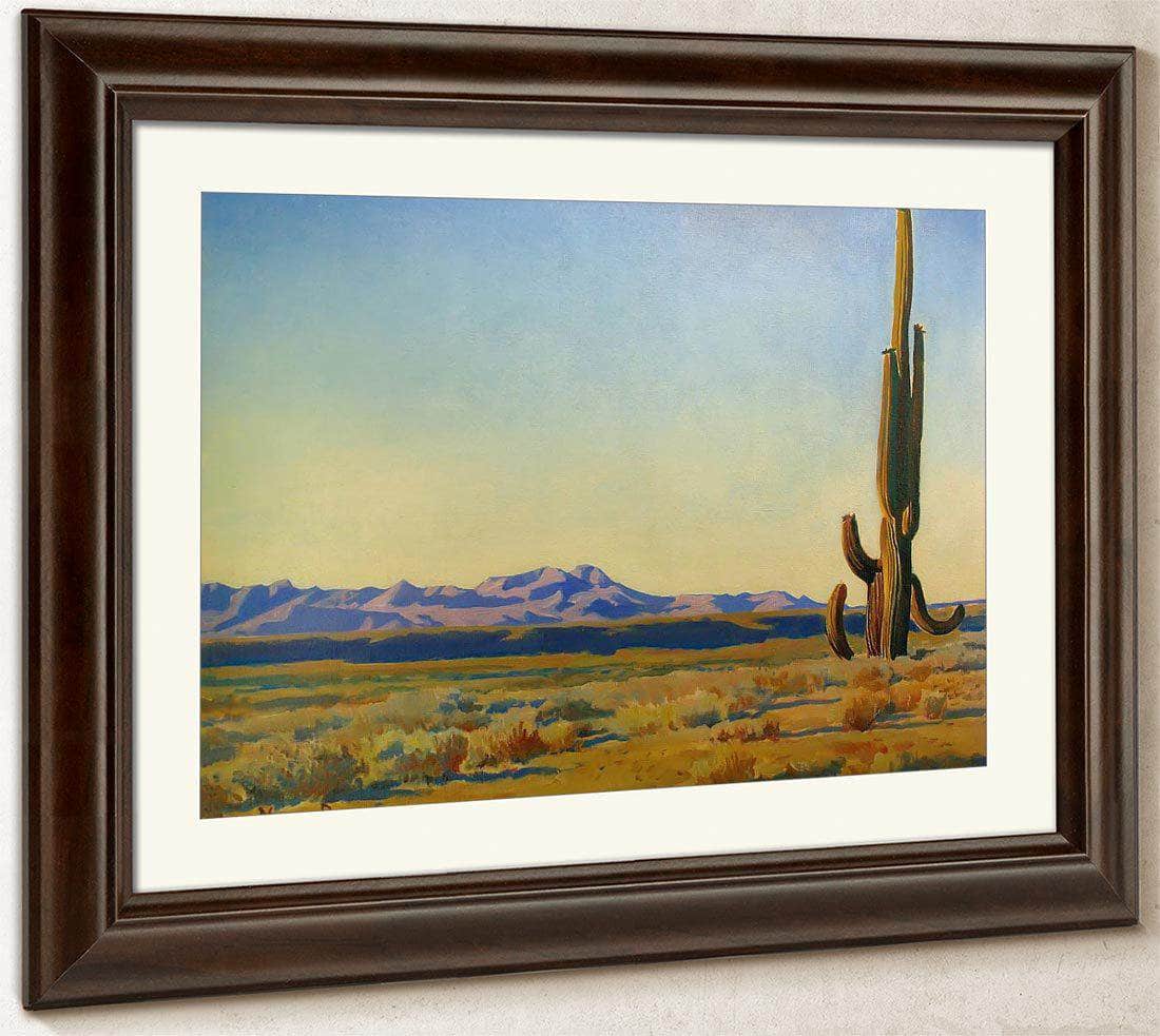 Tortolito Range By Maynard Dixon Fine Art Print
