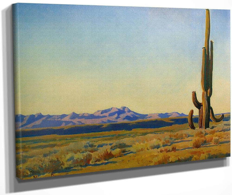 Tortolito Range By Maynard Dixon Fine Art Print