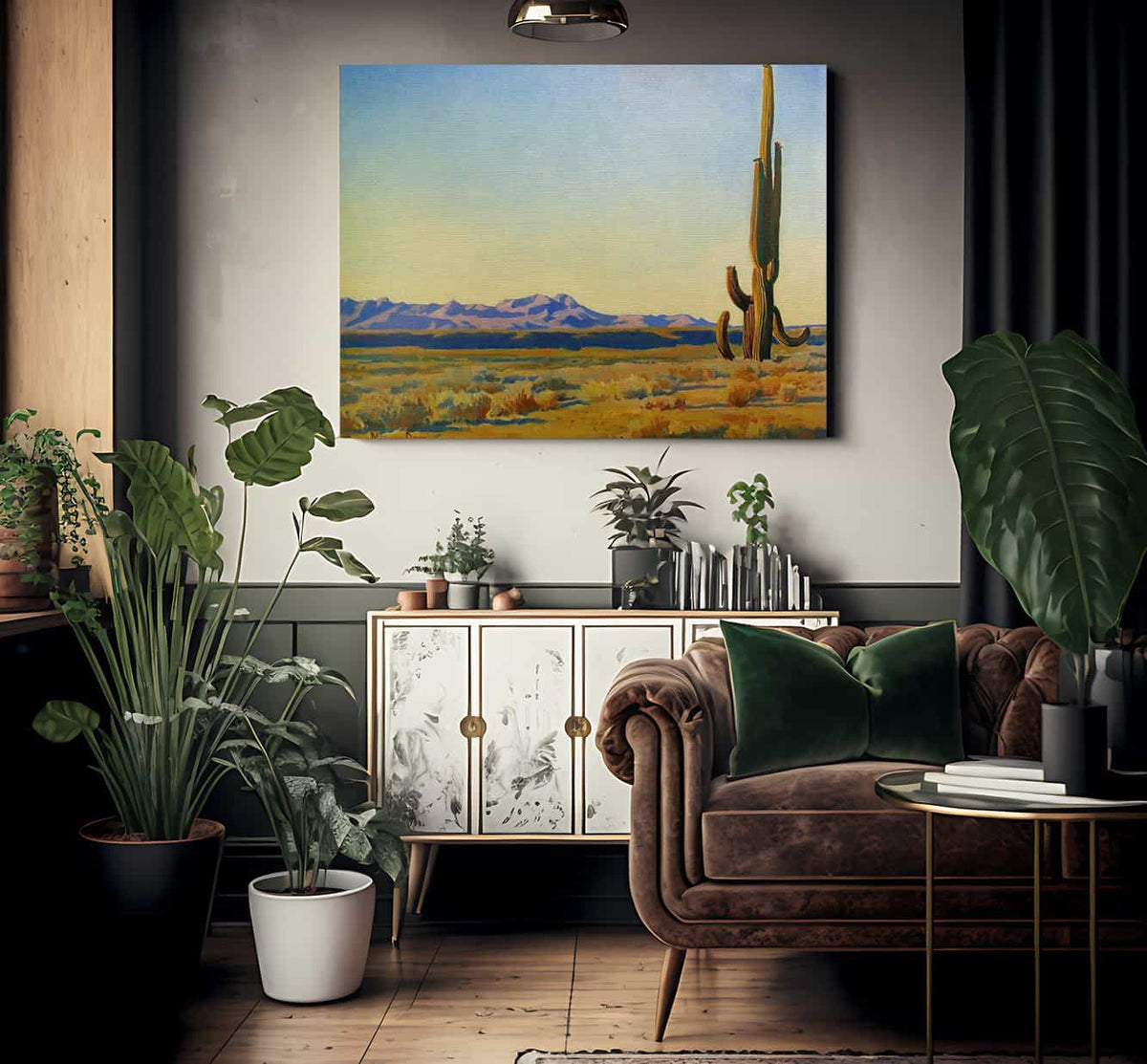 Tortolito Range By Maynard Dixon Fine Art Print