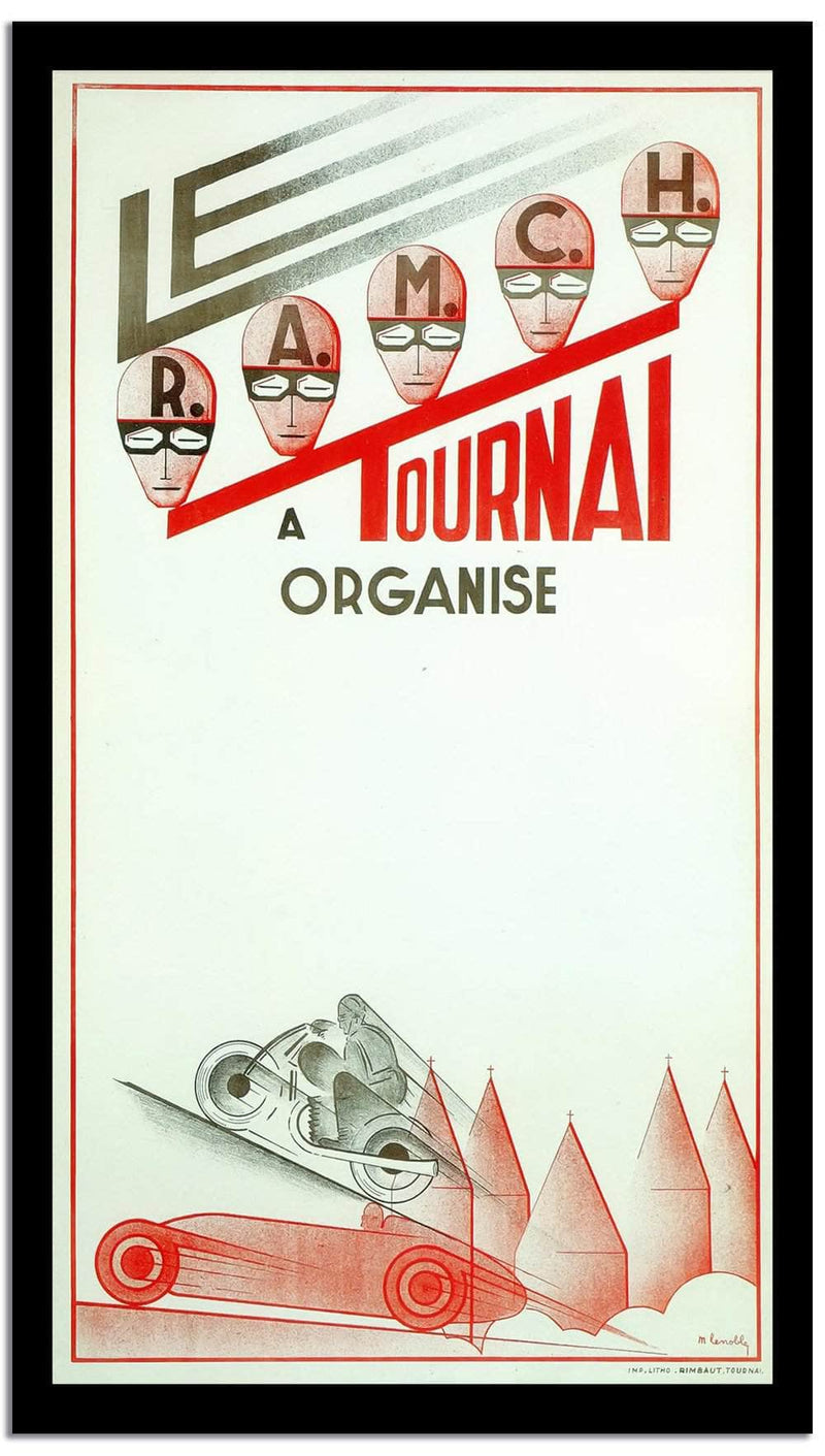 Tournal  Vintage Poster Fine Art Print
