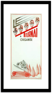 Tournal  Vintage Poster Fine Art Print