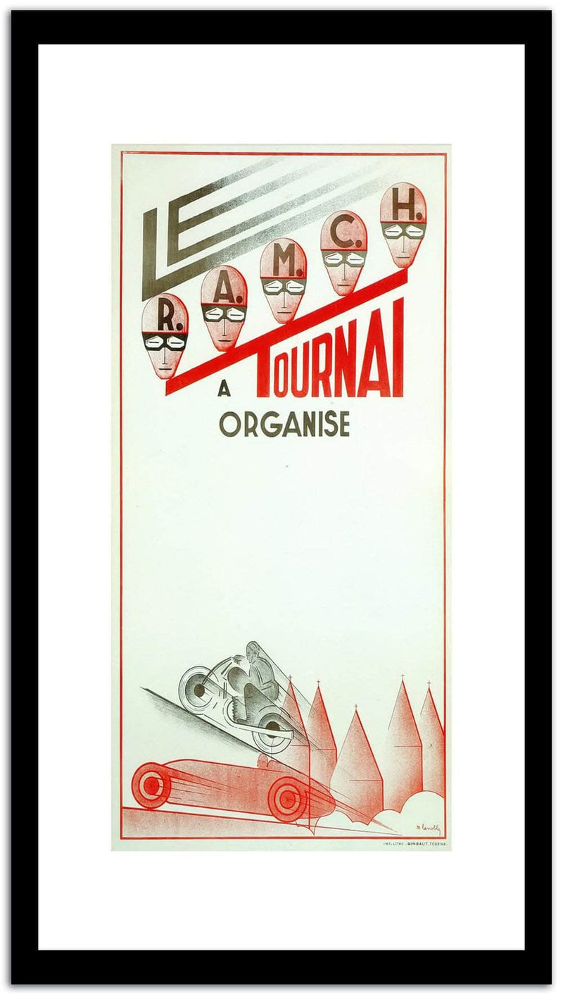 Tournal  Vintage Poster Fine Art Print