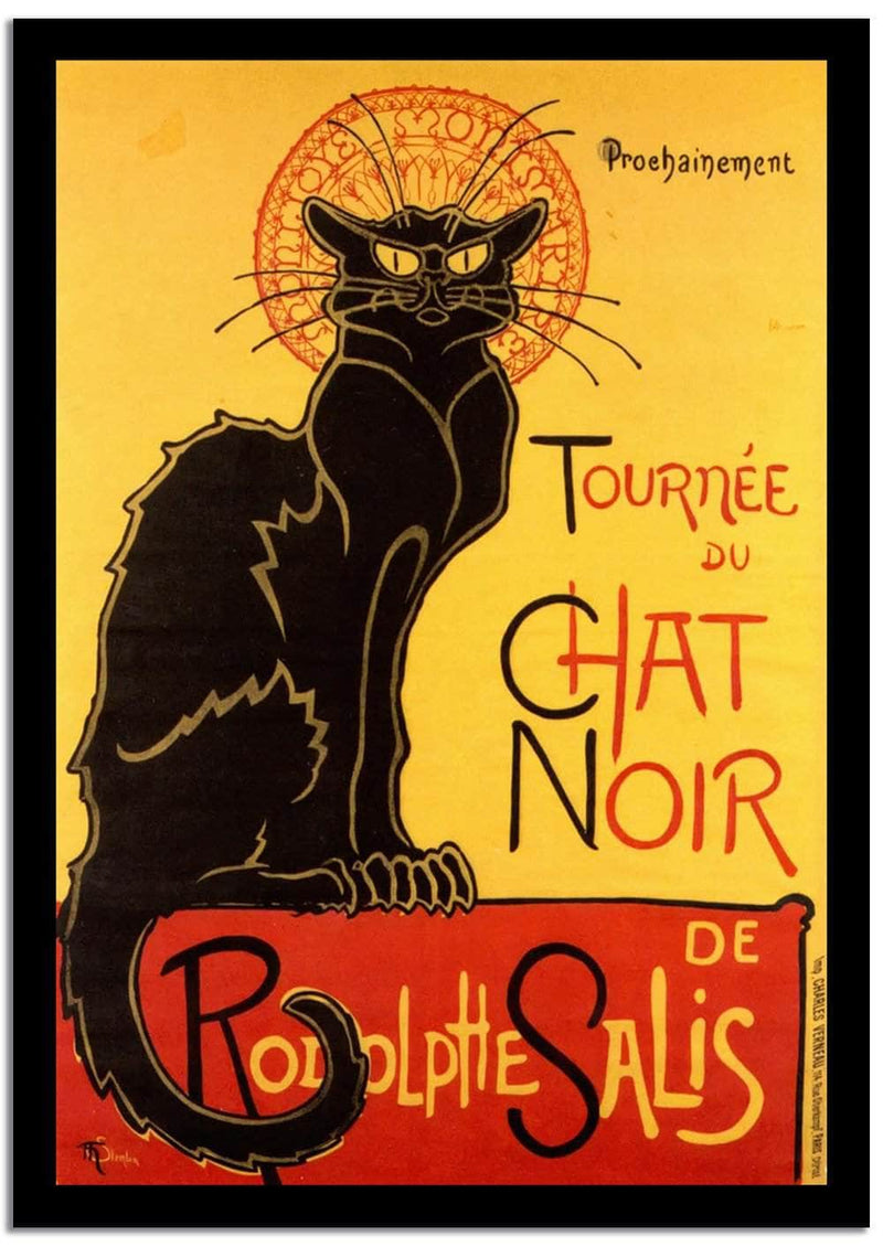 Tournee Chat Noir  Vintage Poster Fine Art Print
