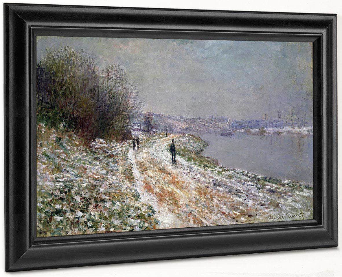 Tow Path At Argenteuil By Monet Claude Fine Art Print