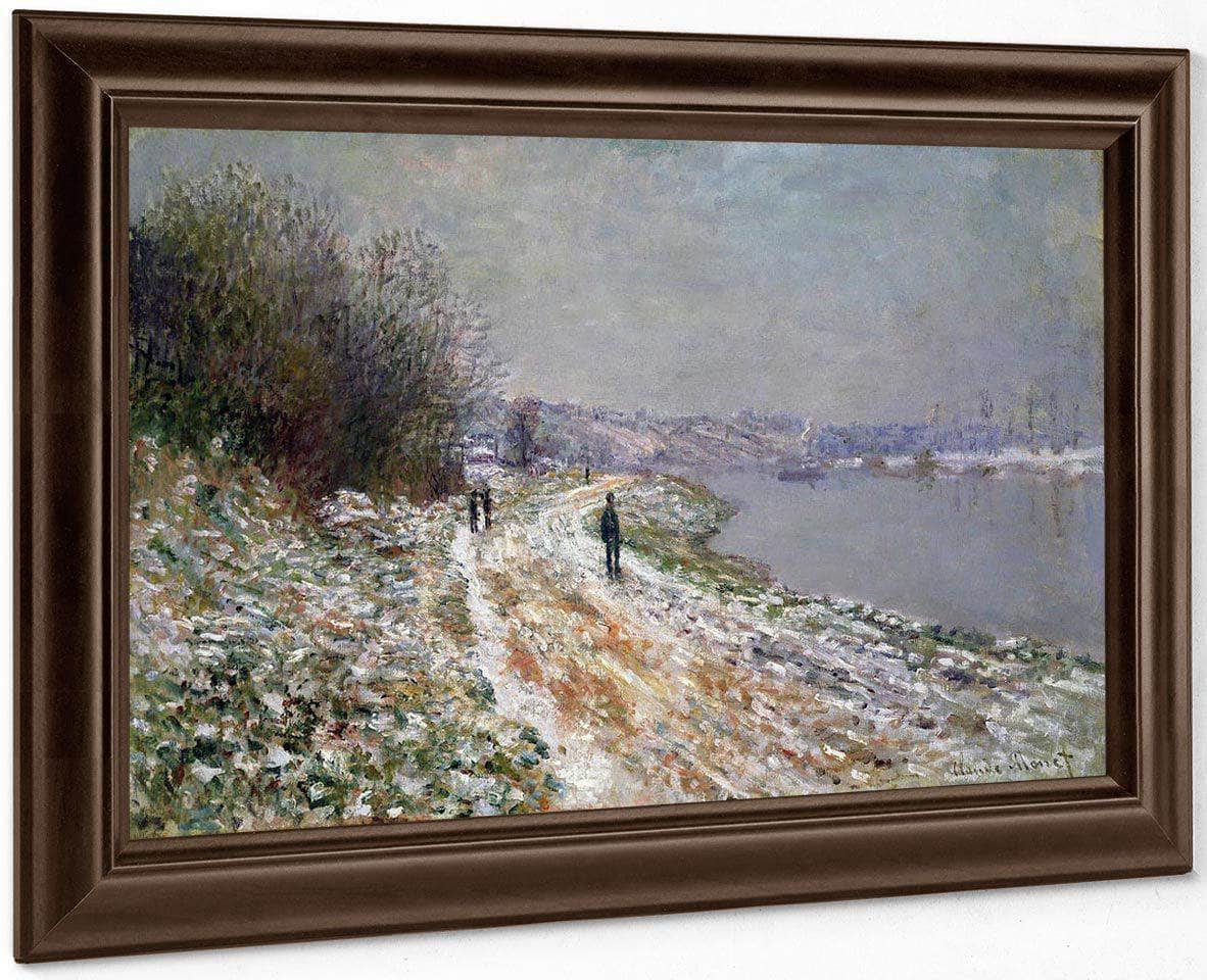 Tow Path At Argenteuil By Monet Claude Fine Art Print