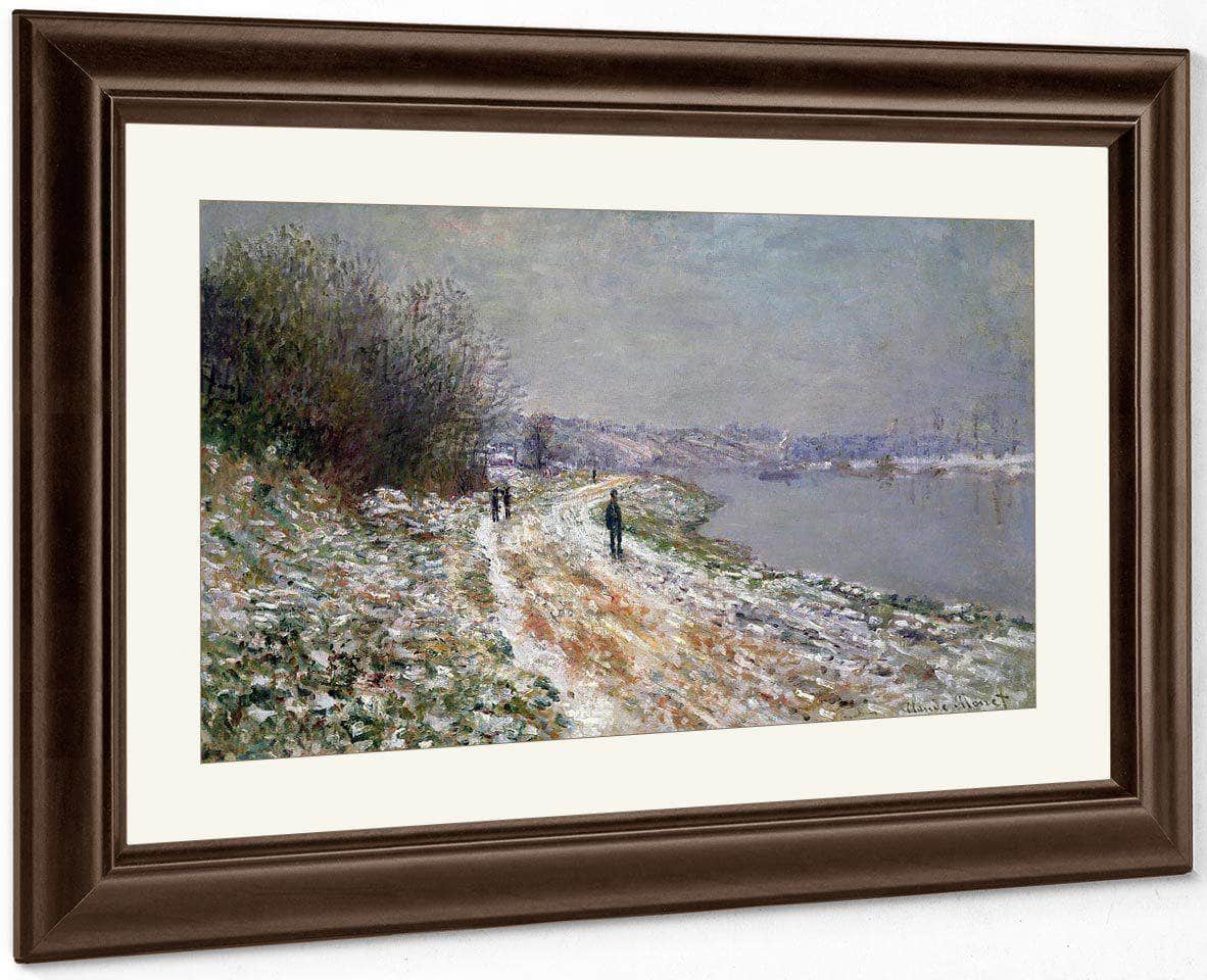 Tow Path At Argenteuil By Monet Claude Fine Art Print