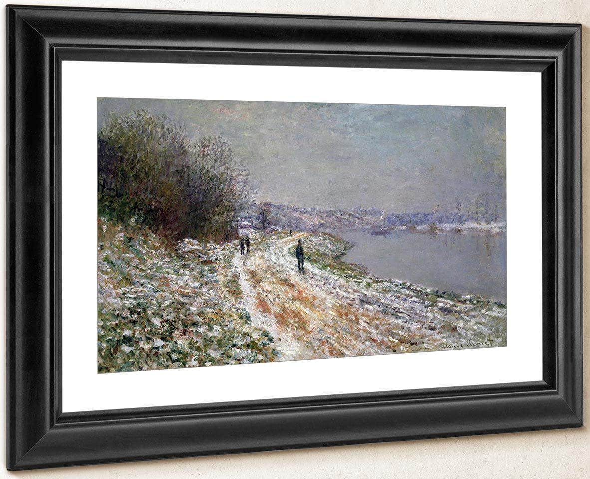 Tow Path At Argenteuil By Monet Claude Fine Art Print