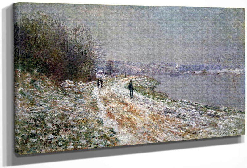 Tow Path At Argenteuil By Monet Claude Fine Art Print