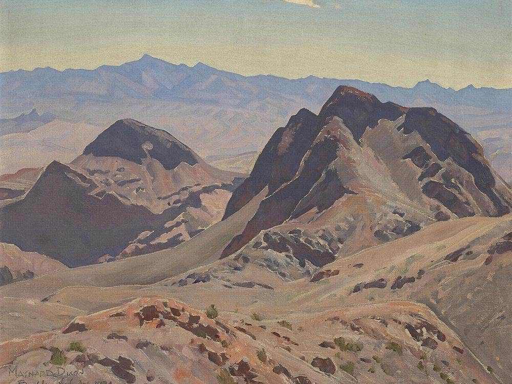 Toward Arizona (No.520) 1934 By Maynard Dixon Fine Art Print