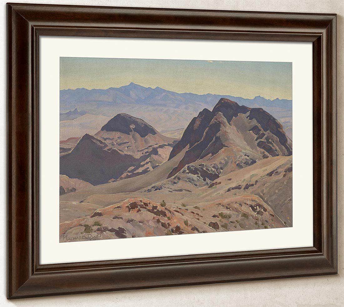 Toward Arizona (No.520) 1934 By Maynard Dixon Fine Art Print
