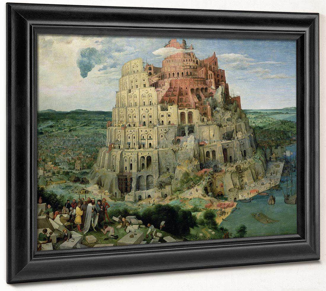Tower Of Babel By Pieter Brueghel Ii Fine Art Print