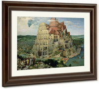 Tower Of Babel By Pieter Brueghel Ii Fine Art Print