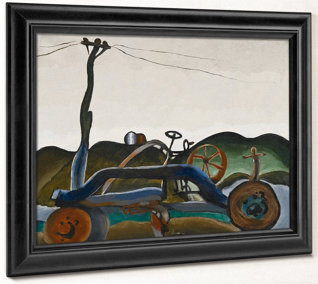 Town Scraper By Arthur Dove Fine Art Print