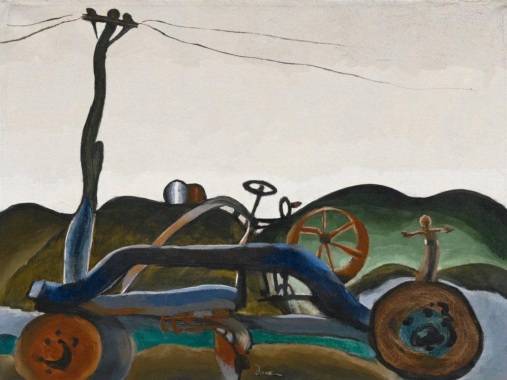 Town Scraper By Arthur Dove Fine Art Print