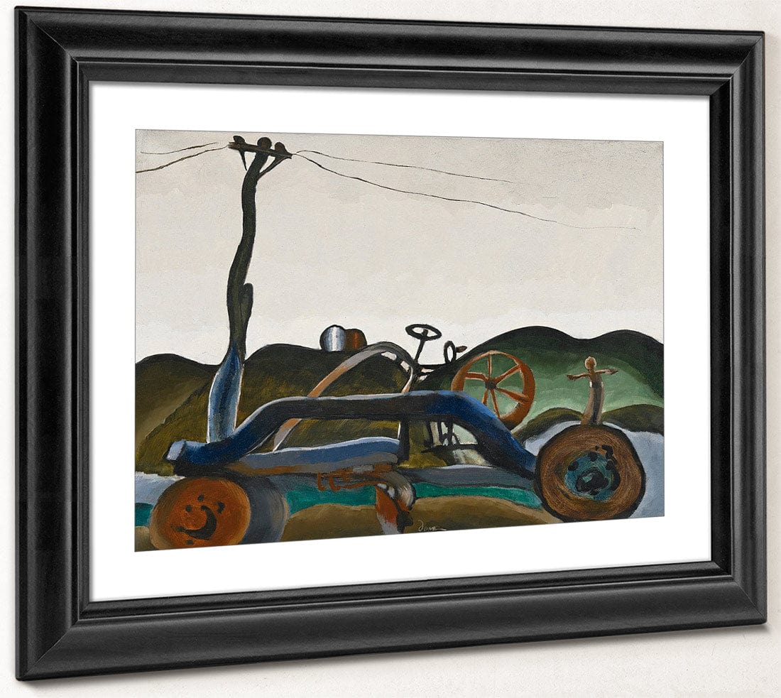 Town Scraper By Arthur Dove Fine Art Print