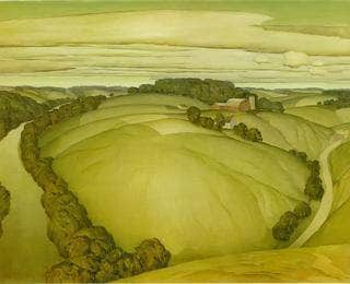 Traditional Walnut Frame Added - Order #1488 Fine Art Print