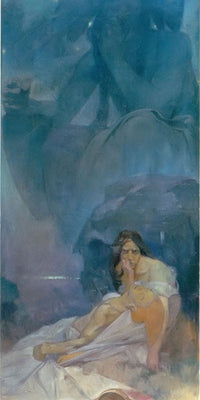 Tragedy By Alphonse Mucha Fine Art Print