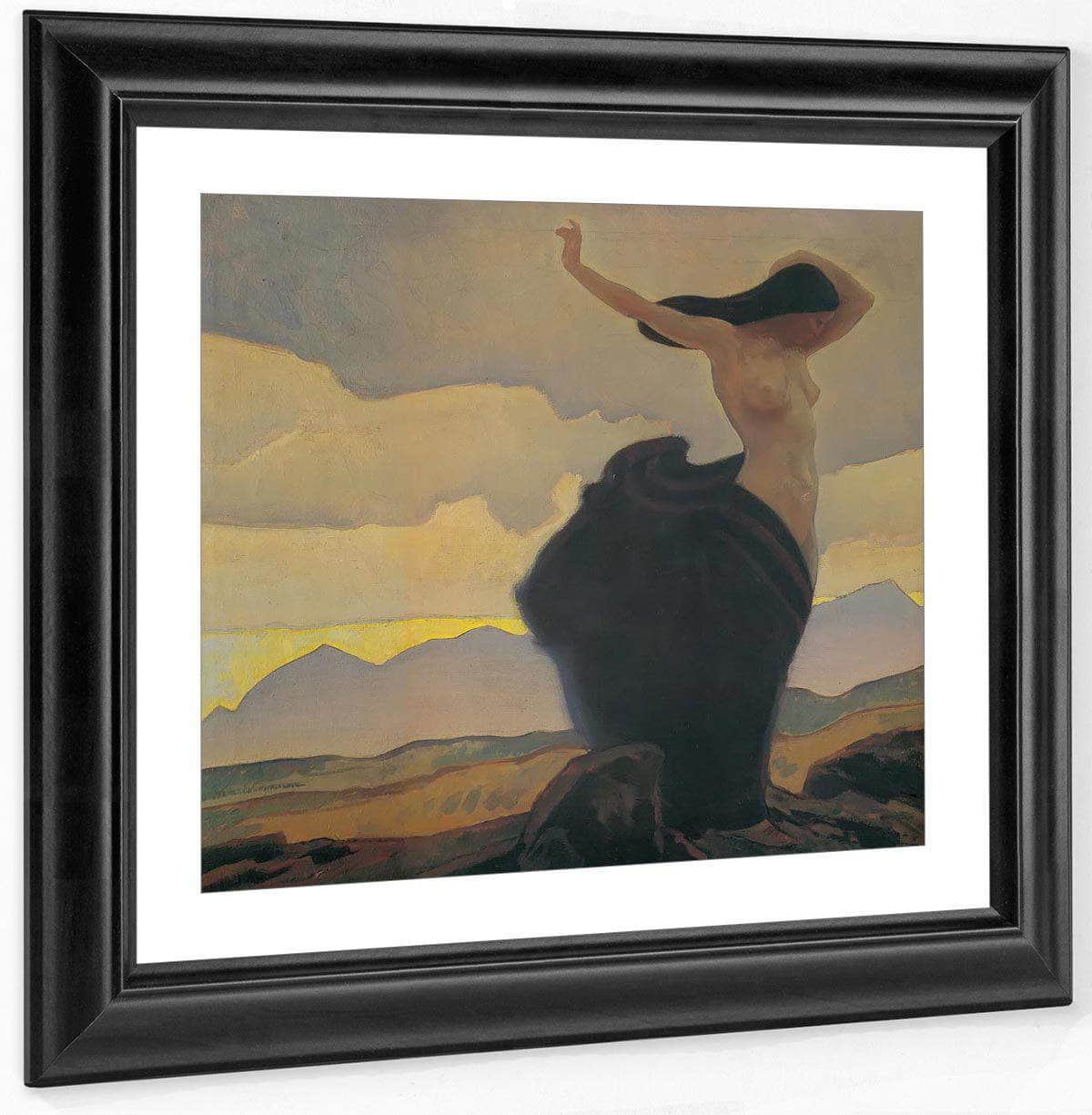 Tragic Mood By Maynard Dixon Fine Art Print